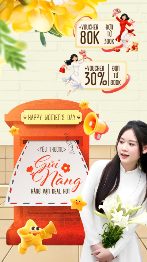Yêu thương gửi nàng hàng vạn deal hot