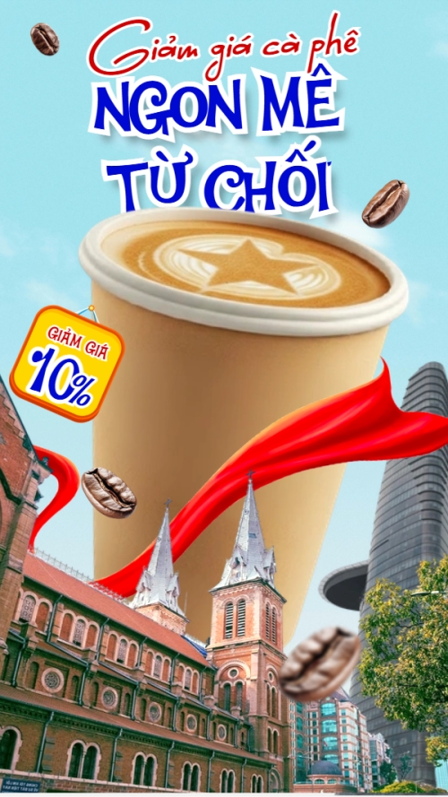 Giảm giá cà phê ngon mê từ chối