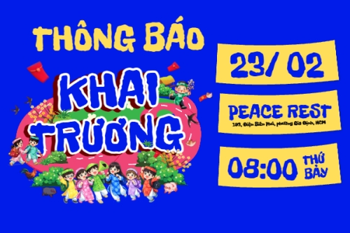 Thông báo khai trương đầu năm