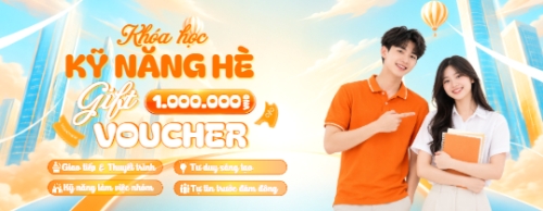 Gift voucher khóa học kỹ năng hè — 1
