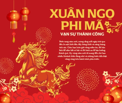 Xuân ngọ phi mã vạn sự thành công