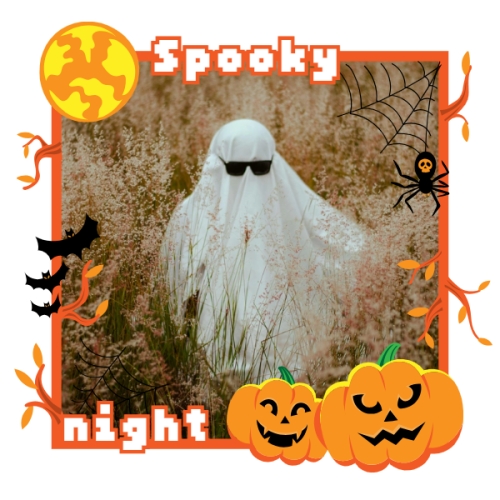 Halloween, lễ hội ma quái, sự kiện, event, dễ thương, cute, chibi, hoạt hình, cartoon