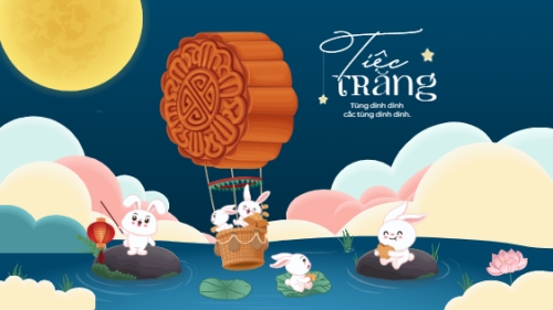 Trung thu, Tết Đoàn Viên, mid-autumn festival, lễ hội, sự kiện, event, âm nhạc, giải trí, dễ thương, cute, chibi, hoạt hình, cartoon
