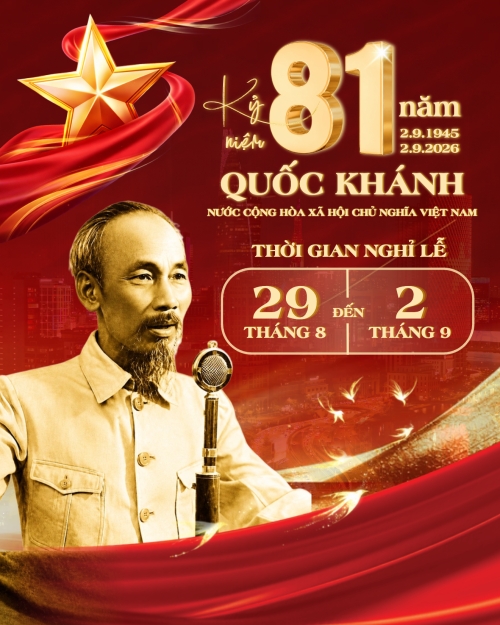 Kỷ niệm 81 năm ngày Quốc khánh Việt Nam