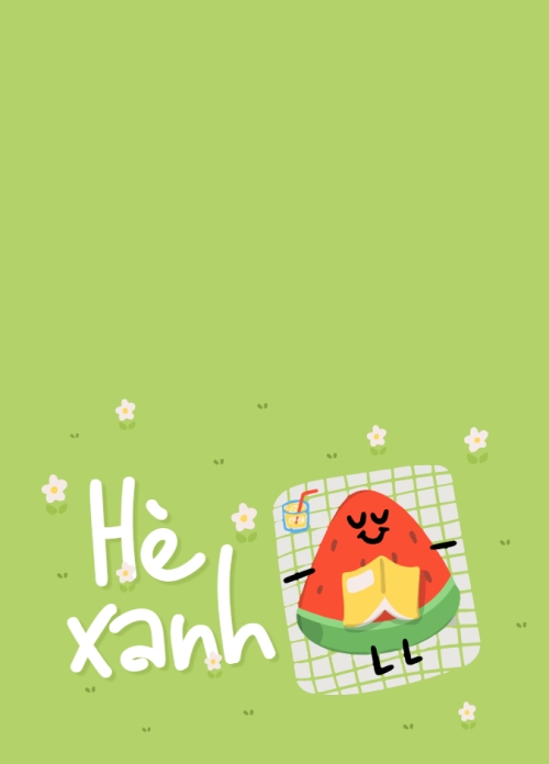 Dưa hấu, watermelon, cá nhân, personal style, cute, dễ thương, hoạt hình