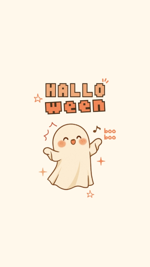 Halloween, lễ hội ma quái, sự kiện, event, dễ thương, cute, chibi, hoạt hình, cartoon