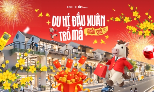 Du hí đầu xuân nhận quà trổ mã