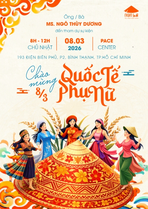 Chào mừng ngày Quốc Tế Phụ Nữ 8/3