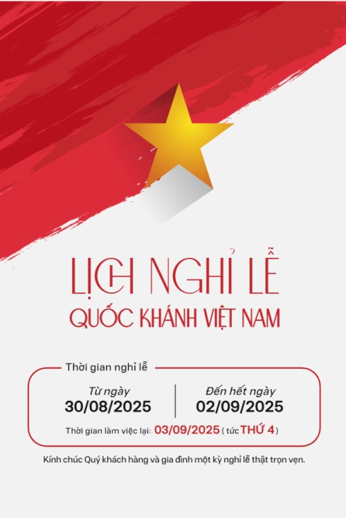 2/9, Quốc Khánh, lễ hội, thông báo, lịch nghỉ, Việt Nam, sự kiện, event, hiện đại, modern