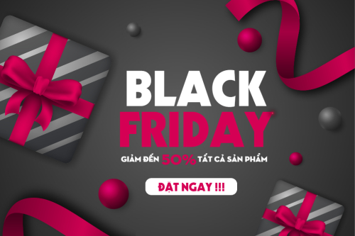 Black Friday, sự kiện, event, chương trình, sale, thứ 6 đen tối