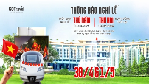 Thông báo nghỉ lễ Giải phóng miền Nam 30/4 và Quốc tế Lao động 1/5