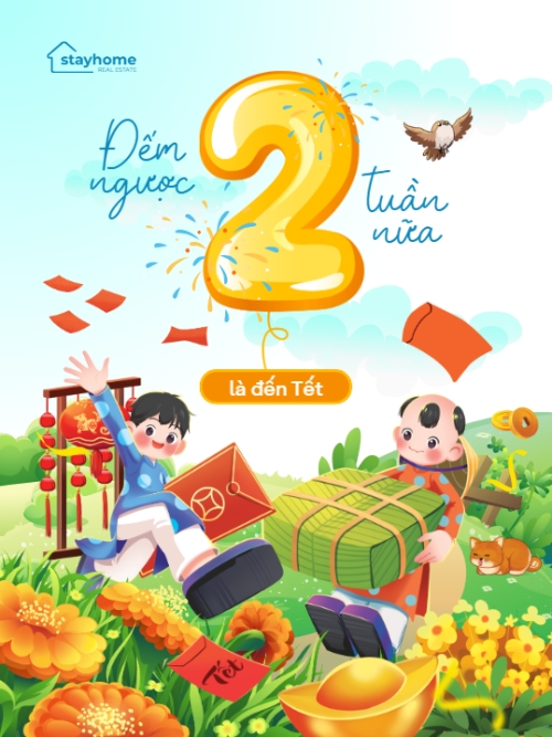 Đếm ngược 2 tuần nữa là đến Tết