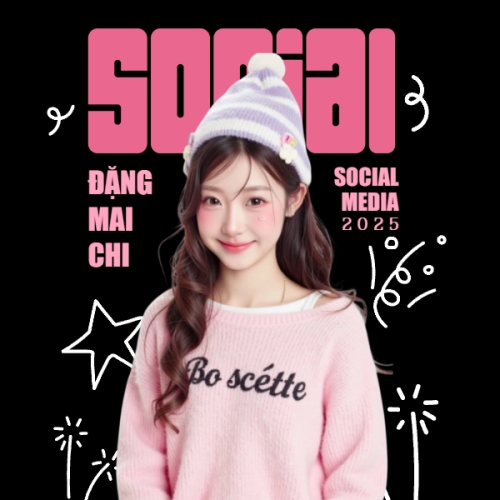 Social Media, quản lý mạng xã hội, truyền thông, finance, văn phòng, office, dễ thương, cute