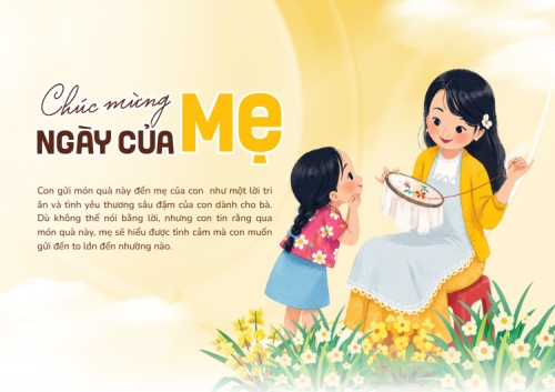 Chúc mừng ngày của Mẹ