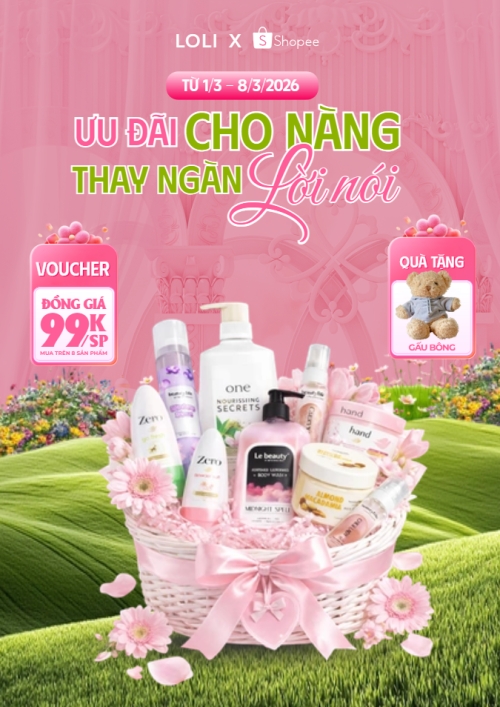 Bão sale tháng 3
