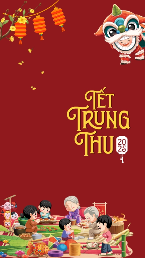 Trung thu, Tết Đoàn Viên, mid-autumn festival, sự kiện, event, dễ thương, cute, chibi, hoạt hình, cartoon