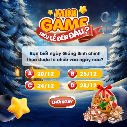 Mini game hiểu lễ đến đâu?