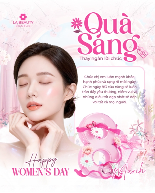Quà sang thay ngàn lời chúc 8/3