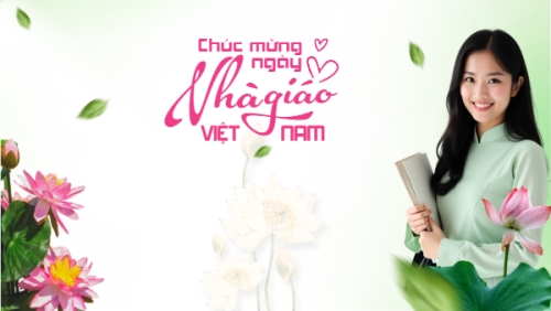 Mừng ngày nhà giáo Việt Nam