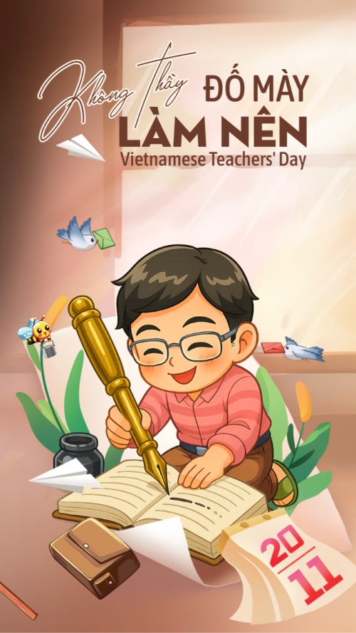 Không thầy đố mày làm nên