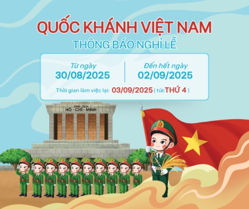 2/9, Quốc Khánh, lễ hội, thông báo, lịch nghỉ, Việt Nam, sự kiện, dễ thương, cute, chibi, hoạt hình, cartoon