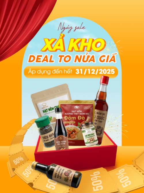 Xả kho deal to nửa giá