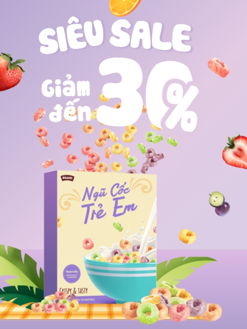 Em bé, baby, trẻ em, kids, ngũ cốc, cereal, đồ ăn, food, thực phẩm, ẩm thực, món ăn, F&B, thức ăn