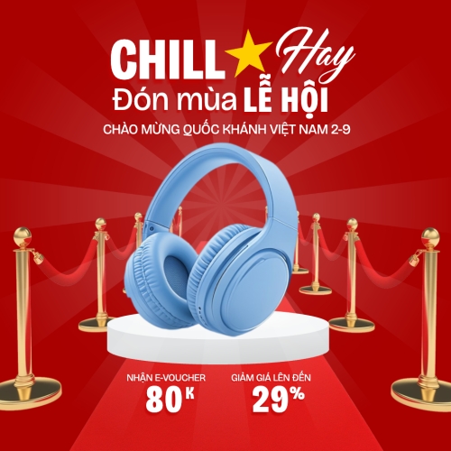 2/9, Quốc Khánh, lễ hội, Việt Nam, công nghệ, giải trí, headphone, tai nghe, hiện đại, modern