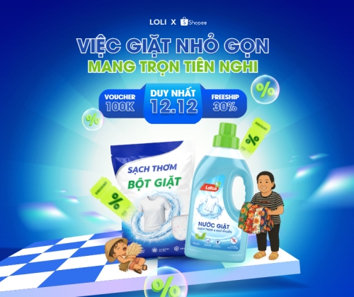 Việc giặt nhỏ gọn mang trọn tiện nghi