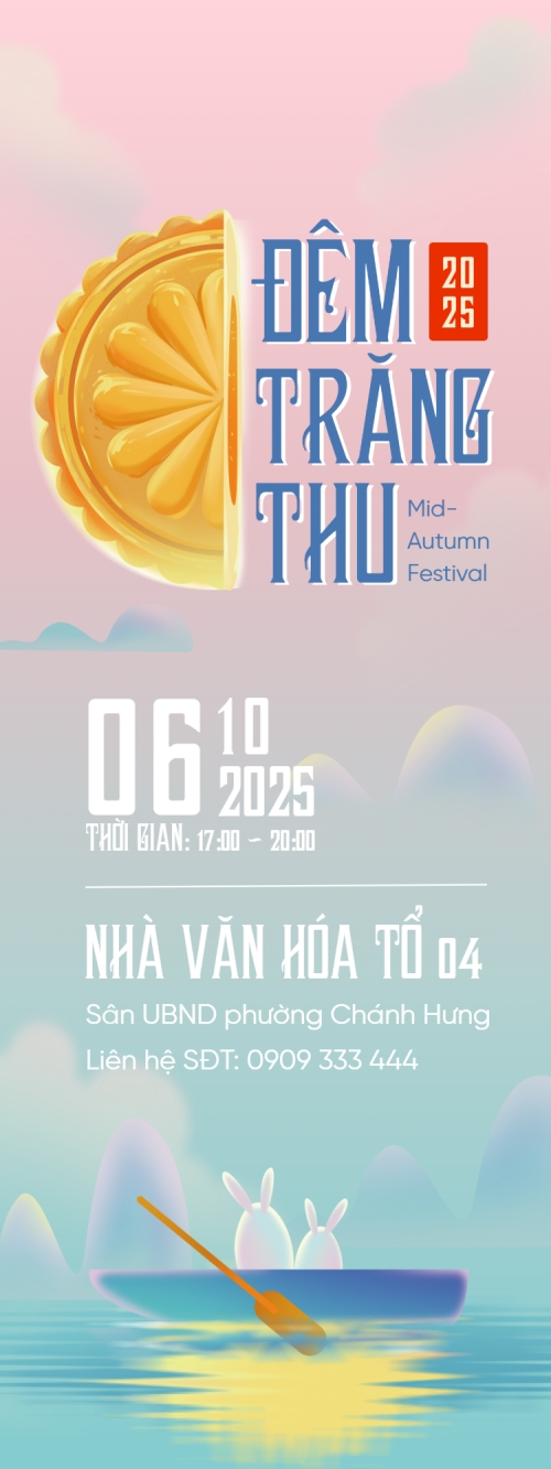 Trung thu, Tết Đoàn Viên, mid-autumn festival, sự kiện, event, dễ thương, cute, chibi, hoạt hình, cartoon