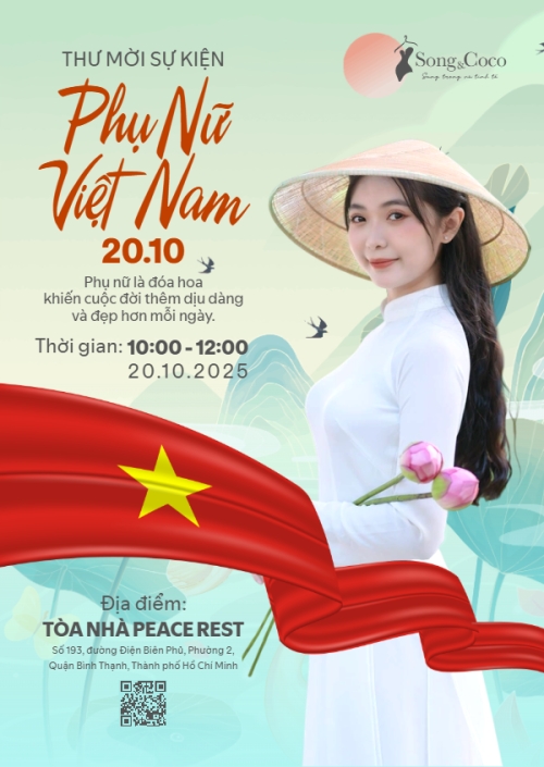 20/10, Ngày phụ nữ Việt Nam, Vietnamese Women's Day, phụ nữ, sự kiện, event, làm đẹp, beauty, thẩm mỹ, modern, hiện đại