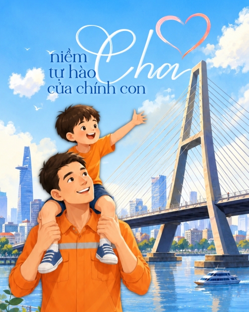 Cha niềm tự hào của chính con
