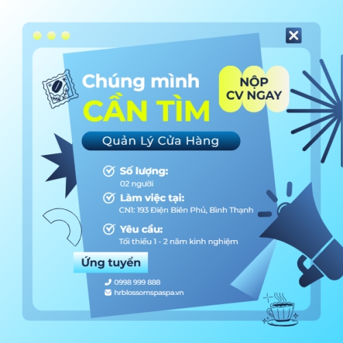 Quản lý cửa hàng, quản lý, nhân viên, cửa hàng, nước uống, juice, giải khát, F&B, drink, hiện đại, modern