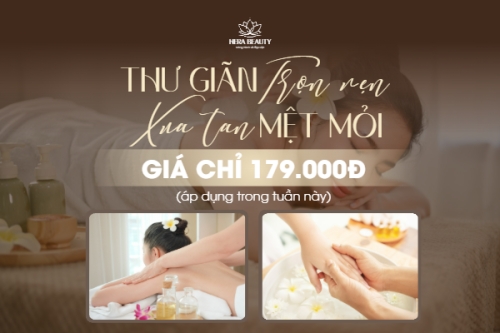 Gội đầu dưỡng sinh, massage, spa, beauty, làm đẹp, thẩm mỹ, cosmetics, hiện đại, morden