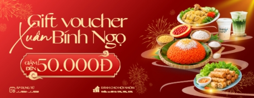 Gift voucher Xuân Bính Ngọ