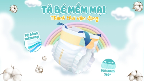 Tả bé mềm mại