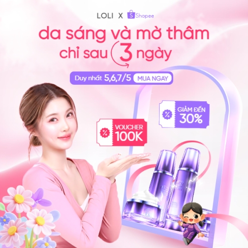 Da sáng và mờ thâm sau 3 ngày