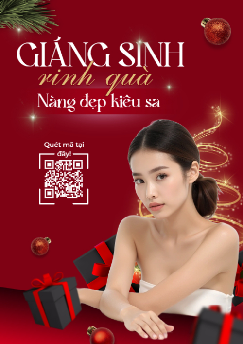 Giáng sinh, Christmas, Noel, 25/12, spa, beauty, làm đẹp, thẩm mỹ