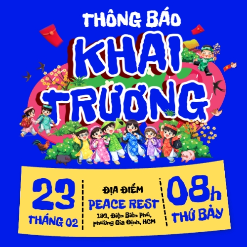 thông báo khai trương