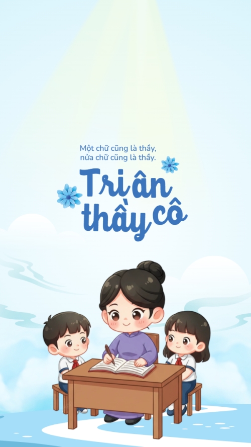 Tri ân thầy cô