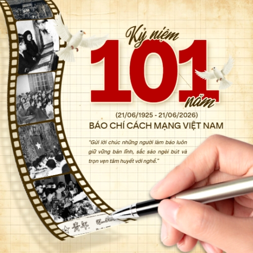 Kỷ niệm 101 năm ngày Báo chí Cách mạng Việt Nam 21/6