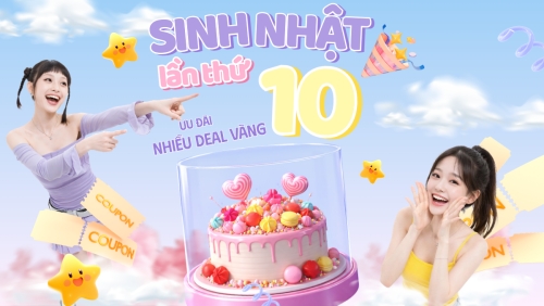 Giảm giá sinh nhật