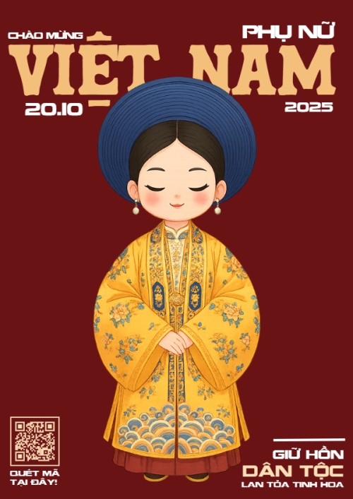 20/10, Ngày phụ nữ Việt Nam, Vietnamese Women's Day, phụ nữ, sự kiện, event, dễ thương, cute, chibi, hoạt hình, cartoon