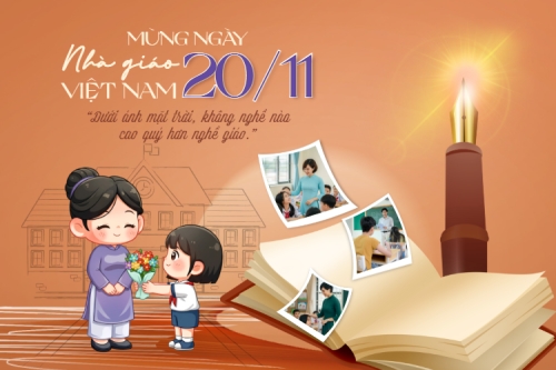 Mừng ngày nhà giáo Việt Nam 20/11