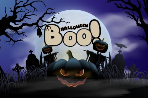 Halloween, lễ hội ma quái, sự kiện, event, dễ thương, cute, chibi, hoạt hình, cartoon