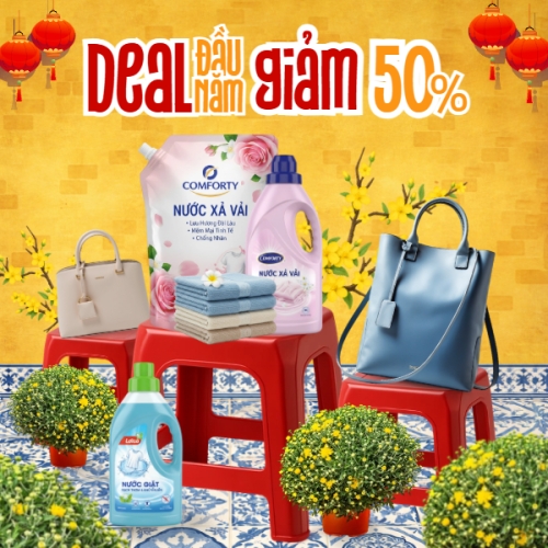 Deal đầu năm giảm 50%