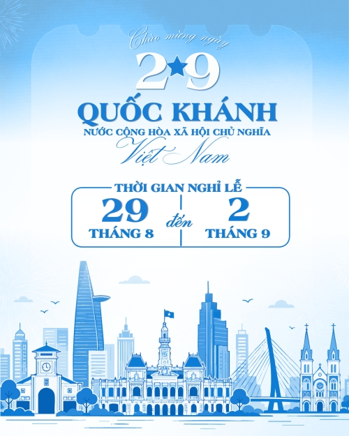 Chào mừng ngày quốc khánh