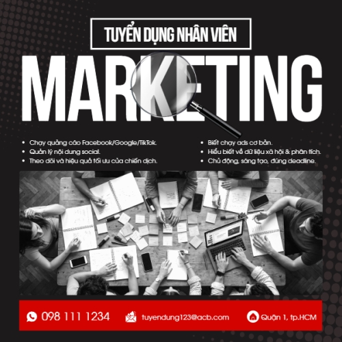 Tuyển dụng marketing