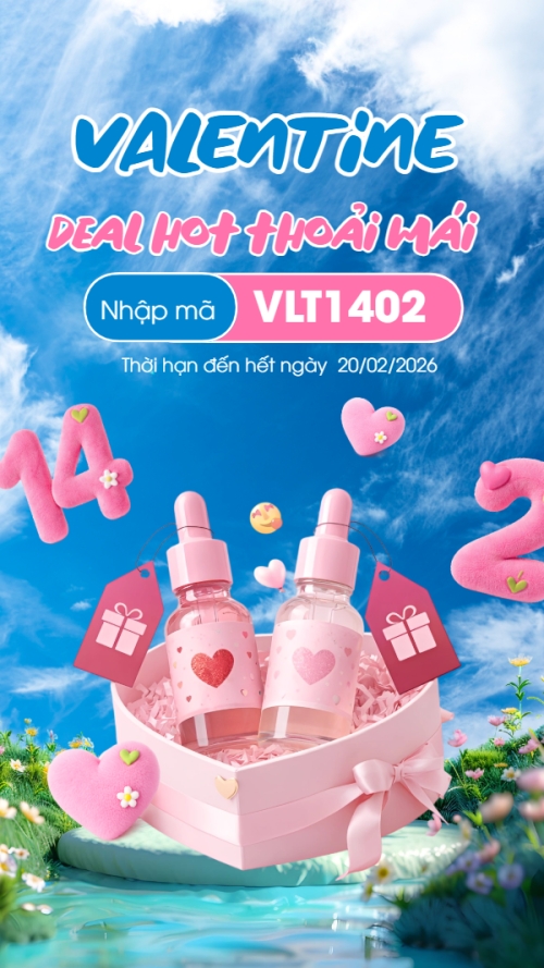 Valentine deal hot thoải mái