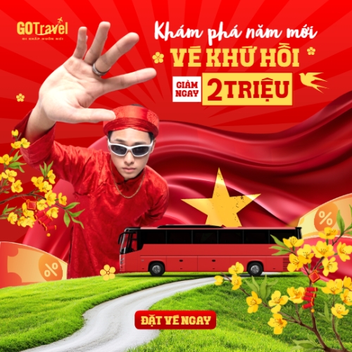 Khám phá năm mới vé khứ hồi giảm 2 triệu